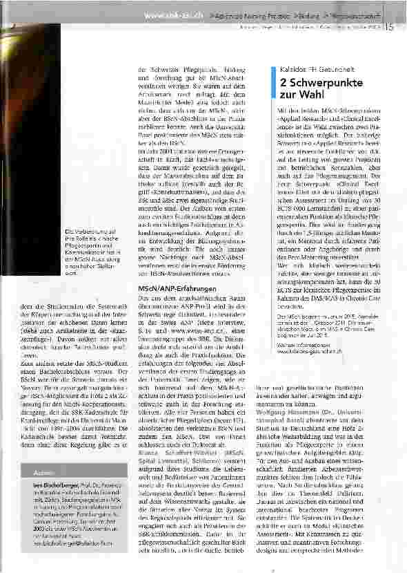 Vorschauseite 2: To ANP or not to ANPdas ist hier die Frage