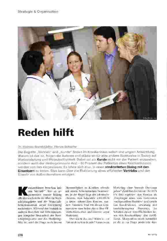 Vorschauseite 1: Reden hilft