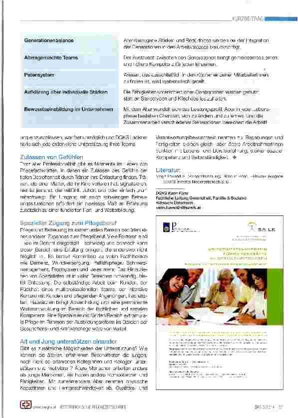 Vorschauseite 2: Extramurale Pflege