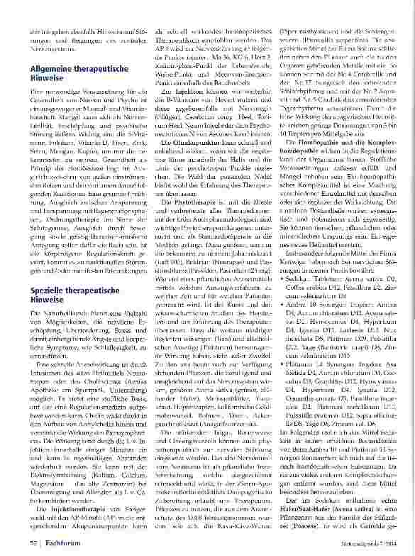 Vorschauseite 2: Erschöpfung des Nervensystems