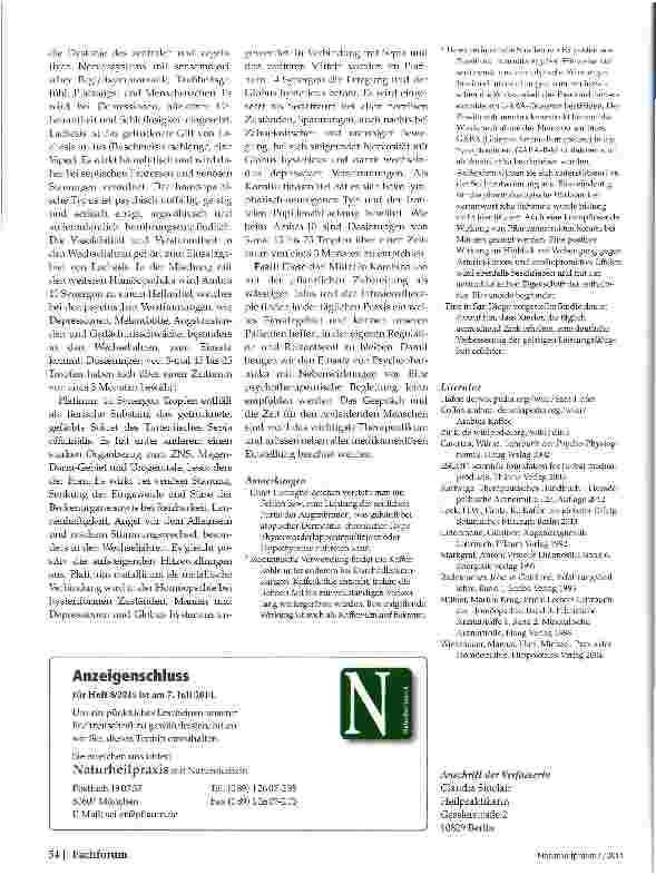 Vorschauseite 4: Erschöpfung des Nervensystems