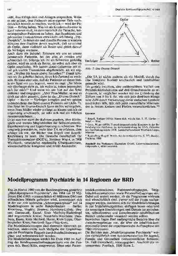 Vorschauseite 4: Transaktionsanalytische Möglichkeiten in der Krankenpflege