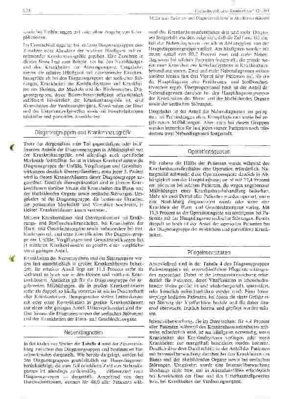 Vorschauseite 6: Patienten und Diagnosestrukturen in Akutkrankenhäusern