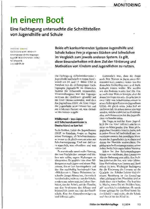 Vorschauseite 1: In einem Boot