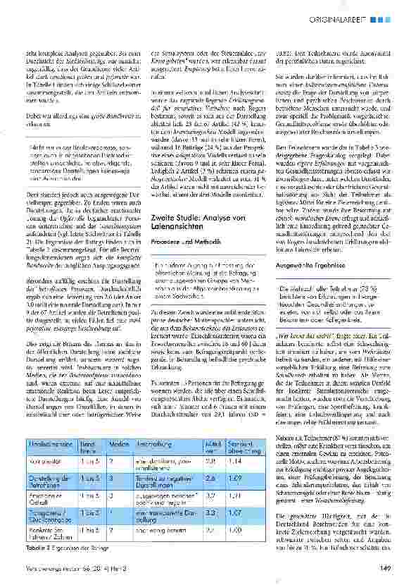 Vorschauseite 4: Das Bild vorgetäuschter Gesundheitsstörungen in der öffentlichen Meinung