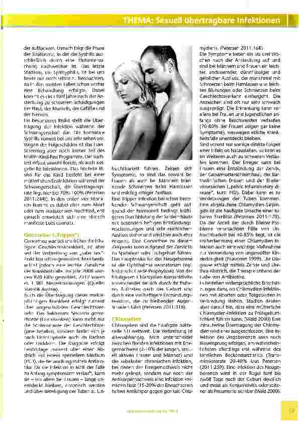 Vorschauseite 2: Sexuell übertragbare Erkrankungen