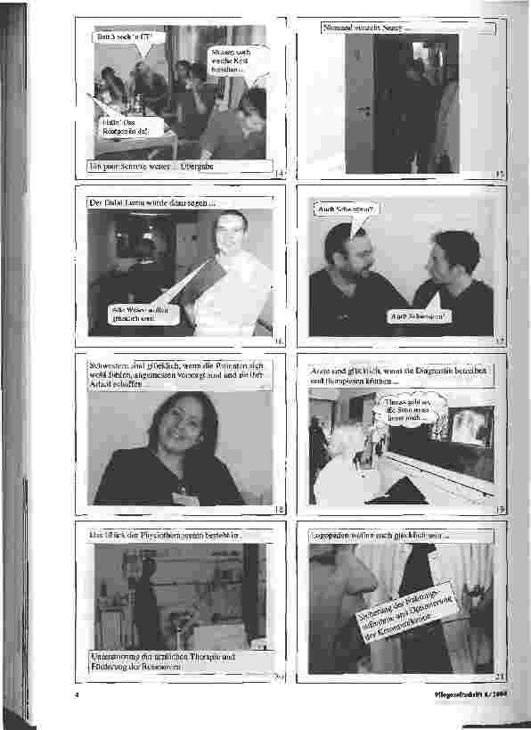 Vorschauseite 3: Abenteuer interdisziplinäre Kommunikation: Nancy oder die duale Mehrwegschwester - eine Fotostory