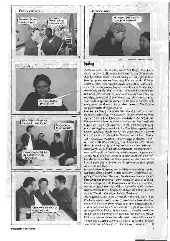 Vorschauseite 6: Abenteuer interdisziplinäre Kommunikation: Nancy oder die duale Mehrwegschwester - eine Fotostory