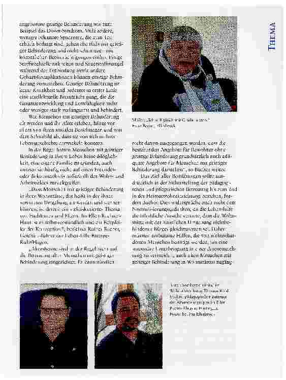 Vorschauseite 3: JEDEM EINZELNEN EINEN GUTEN LEBENSABEND ERMÖGLICHENDIE ALTENWOHNGRUPPE DER LEBENSHILFE IN HATTINGEN: