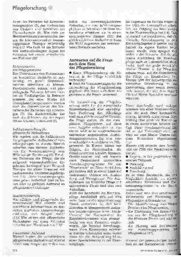 Vorschauseite 4: Pflegeforschung: Der Weg zur effektiven und effizienten Pflege Projektage an der Katholischen Universität Leuven, Belgien