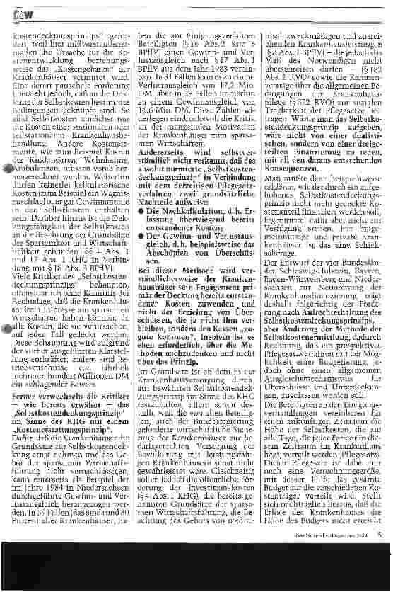 Vorschauseite 2: Selbstkostendeckungsprinzip und Budgetierung