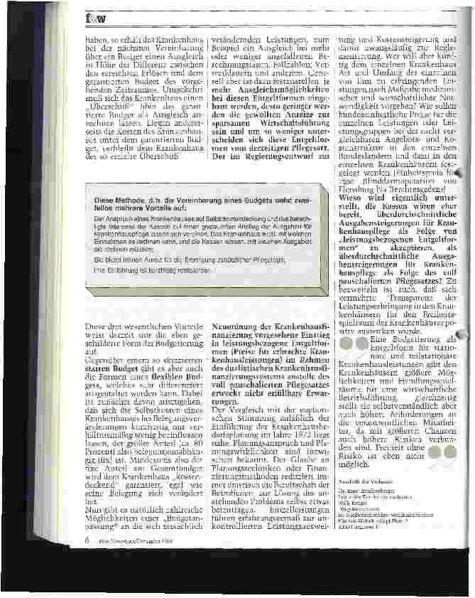 Vorschauseite 3: Selbstkostendeckungsprinzip und Budgetierung