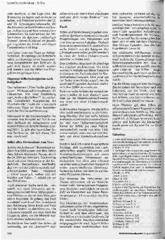 Vorschauseite 4: Breast is best? Ansichten zum Stillen von Frühgeborenen