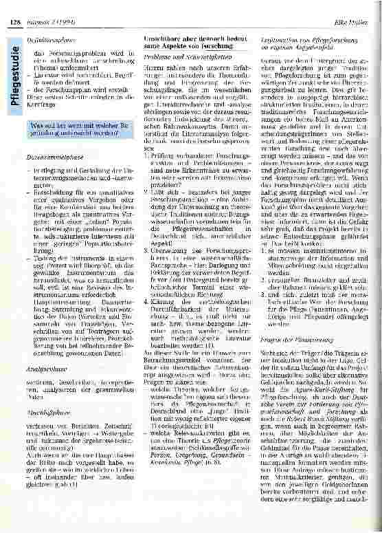 Vorschauseite 2: Pflegeforschung in der Intensivpflege Referat