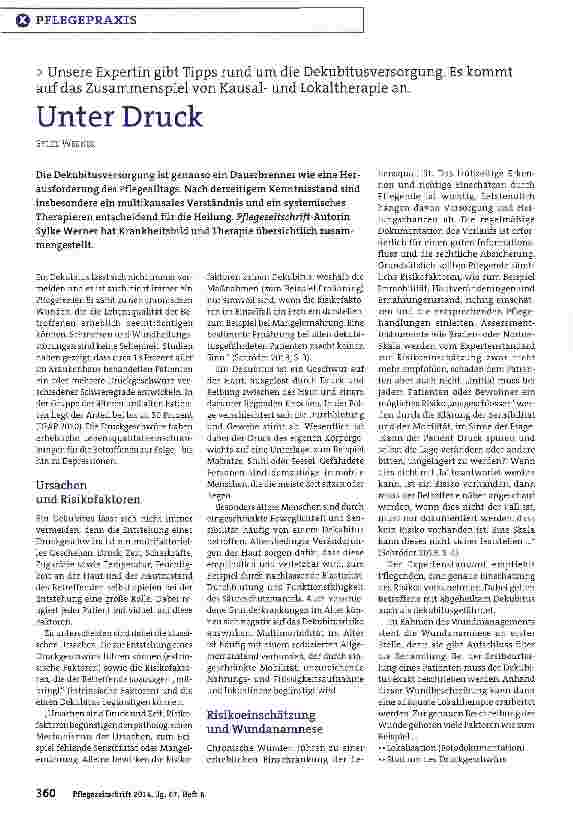 Vorschauseite 1: Unter Druck