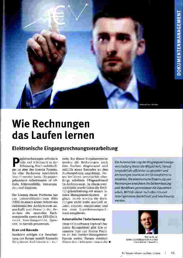 Vorschauseite 1: Wie Rechnungen das Laufen lernen