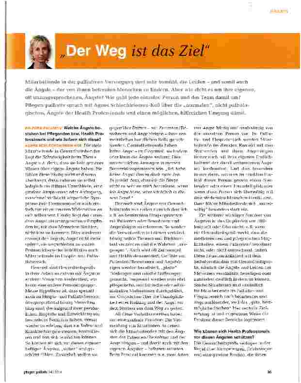 Vorschauseite 1: Der Weg ist das Ziel