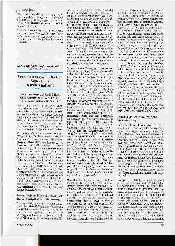 Vorschauseite 4: Die Kostenersparnis im Sozialleistungssystem durch professionelle Betreuung