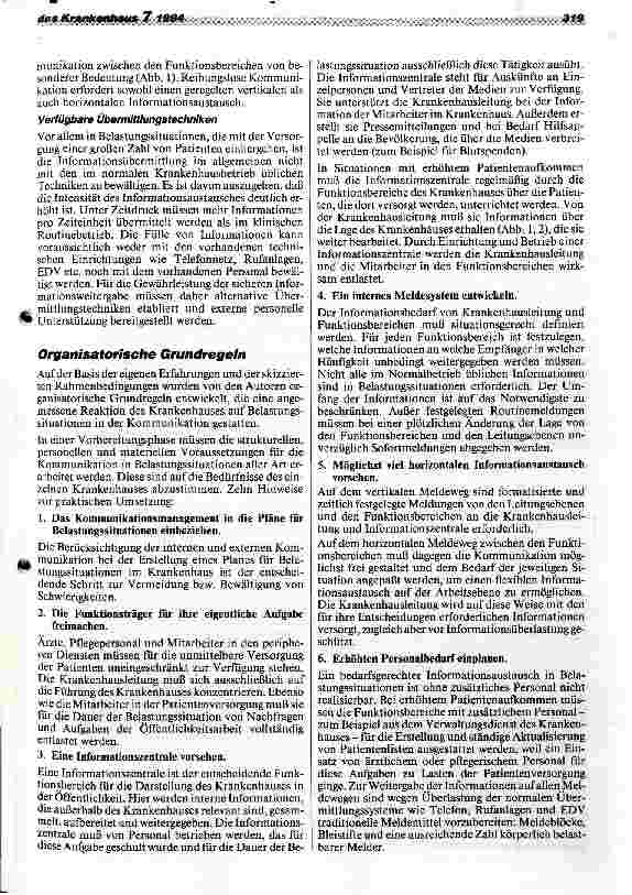 Vorschauseite 4: Kommunikationsmanagement (K) im Krankenhaus zur Qualitätssicherung in Belastungssituationen