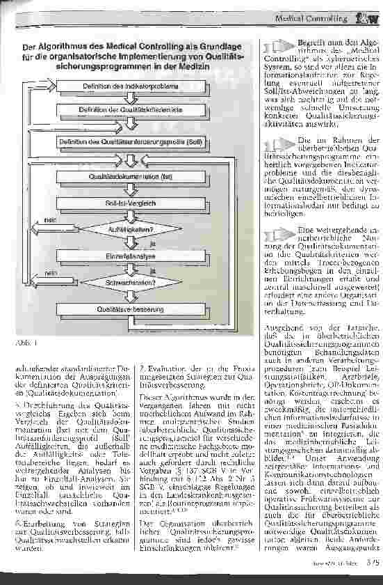 Vorschauseite 2: Medical Controlling als Funktion rechnergestützter Fachabteilunginformationssysteme
