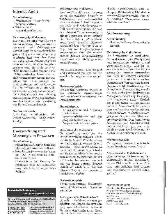 Vorschauseite 3: Zertif izieren - aber wie? Die Bedeutung der ISO 9001: 2000 in der PraxisTeil 3