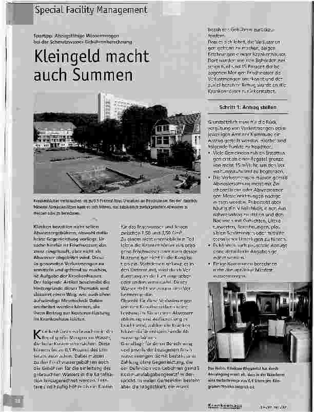 Vorschauseite 1: Kleingeld macht auch Summen
