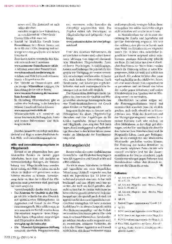 Vorschauseite 5: Pflegephänomen Gewalt