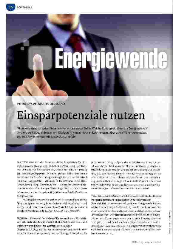 Vorschauseite 1: Einsparpotenziale nutzen