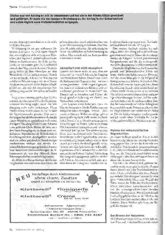 Vorschauseite 4: Die Angst der Hebamme vor dem behinderten Kind