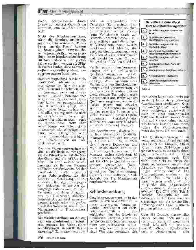 Vorschauseite 6: Qualitätsmanagement