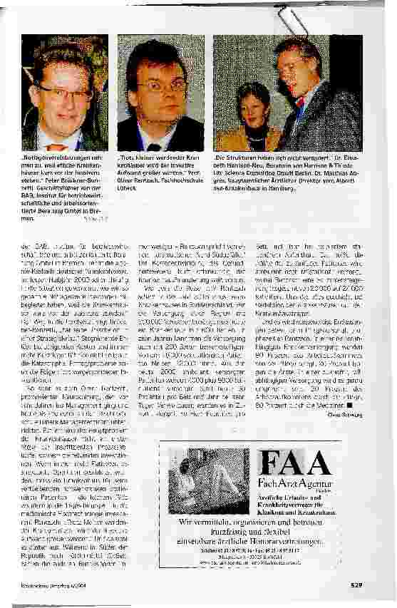 Vorschauseite 3: Die wollen sie nicht verändernWo moderne Managementstrukturen fehlen und finanzielle Not drückt, ist die Insolvenz nicht weit e; <