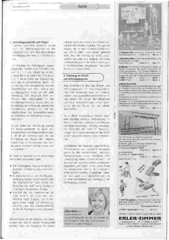 Vorschauseite 2: Neue arbeitsrechtliche Rahmenbedingungen im Jahr 2004
