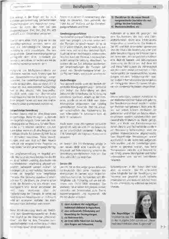 Vorschauseite 2: Die neuen Heilmittelrichtlinien