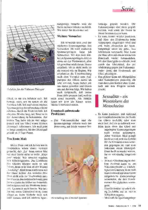Vorschauseite 3: Impotenz - Leben ohne Sexualität? Ein Betroffener geht in die Offensive