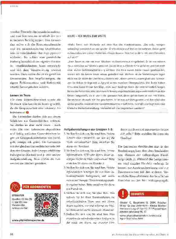 Vorschauseite 3: Handlungsorientiertes Unterrichten
