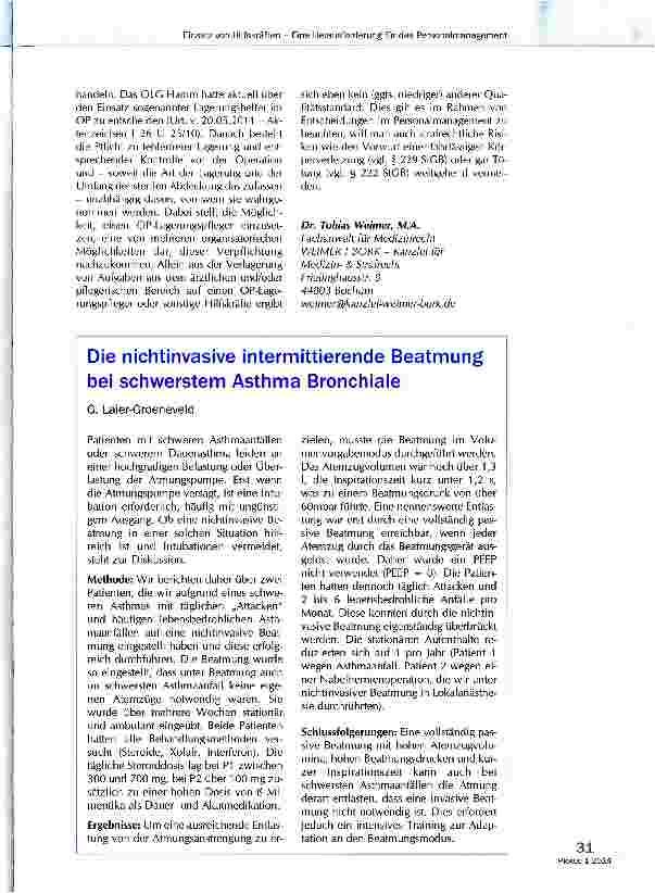 Vorschauseite 2: Einsatz von Hilfskräften - Eine Herausforderung für das Personalmanagement