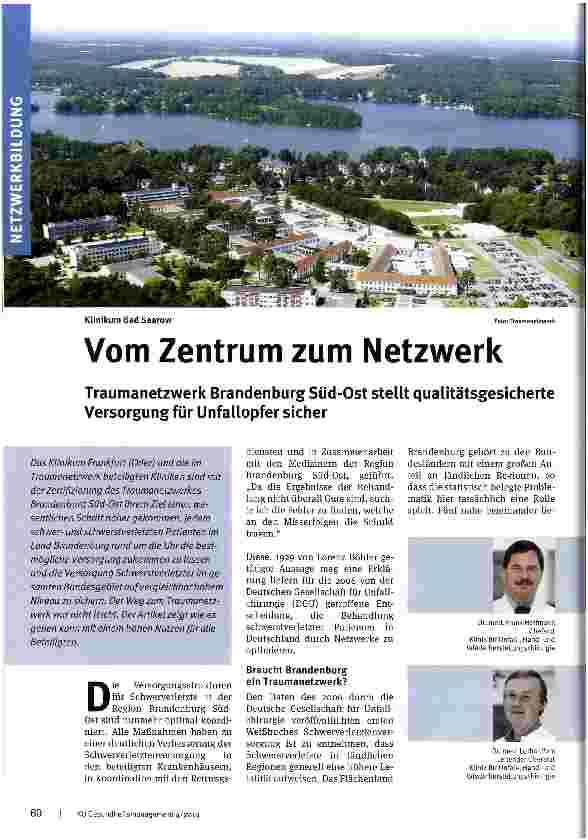 Vorschauseite 1: Vom Zentrum zum Netzwerk