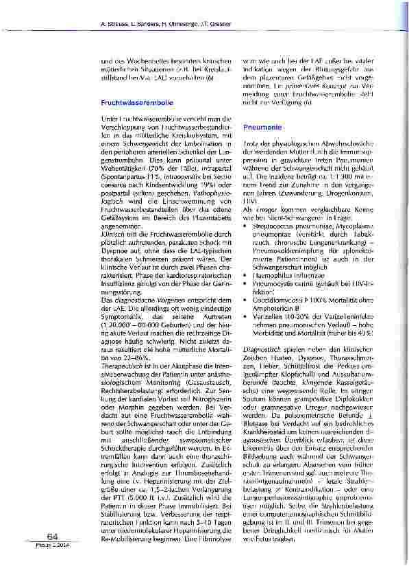 Vorschauseite 4: Akute respiratorische Dekompensation während der Schwangerschaft