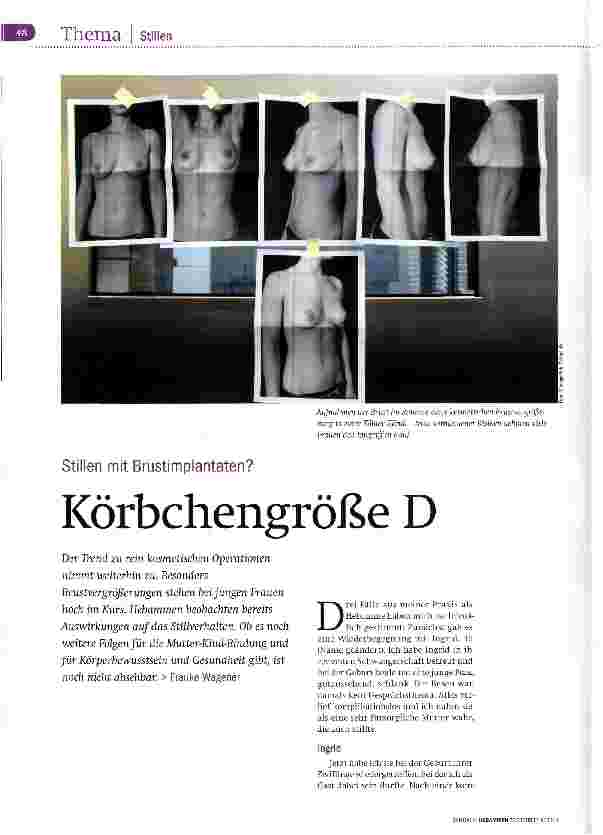 Vorschauseite 1: Körbchengröße D