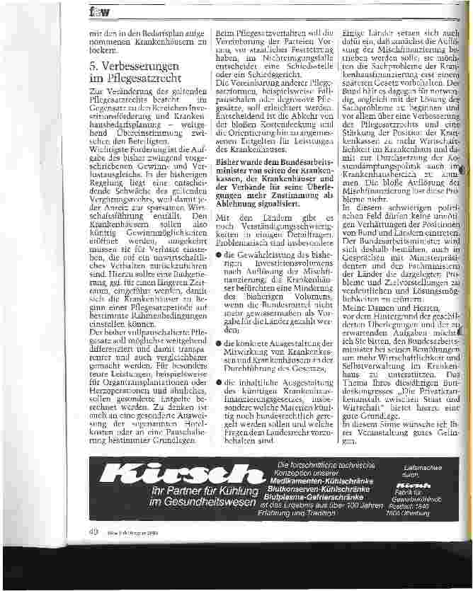 Vorschauseite 5: Die Privatkrankenanstalt zwischen Staat und Wirtschaft