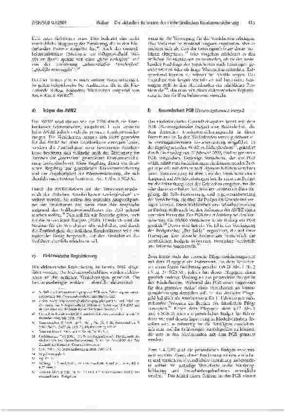 Vorschauseite 6: Die aktuellen Reformen der niederländischen Krankenversicherung - Anregungen für Deutschland?