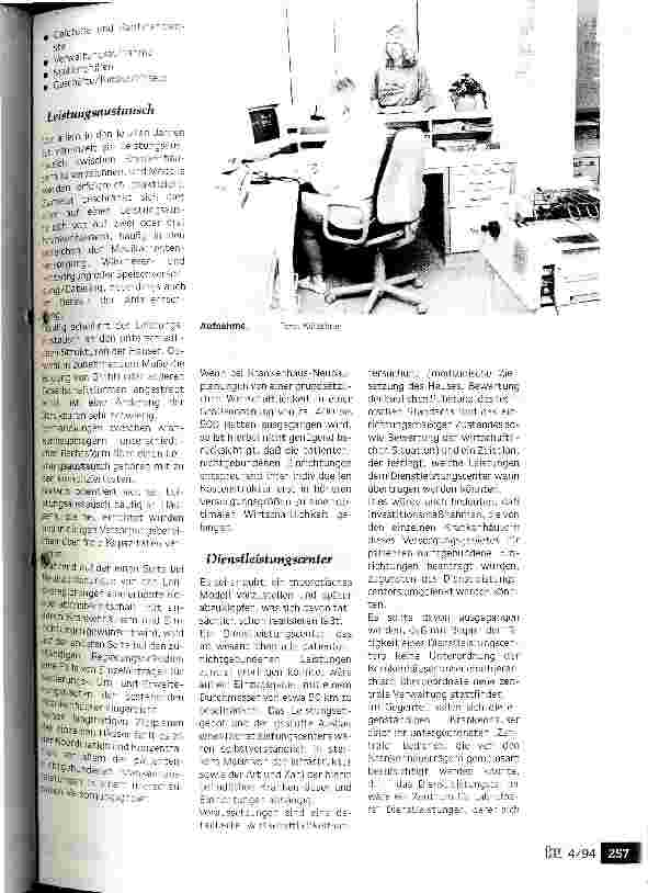Vorschauseite 3: Ein Dienstleistungscenter für Krankenhäuser? Innovationen und neue Modelle gefragt