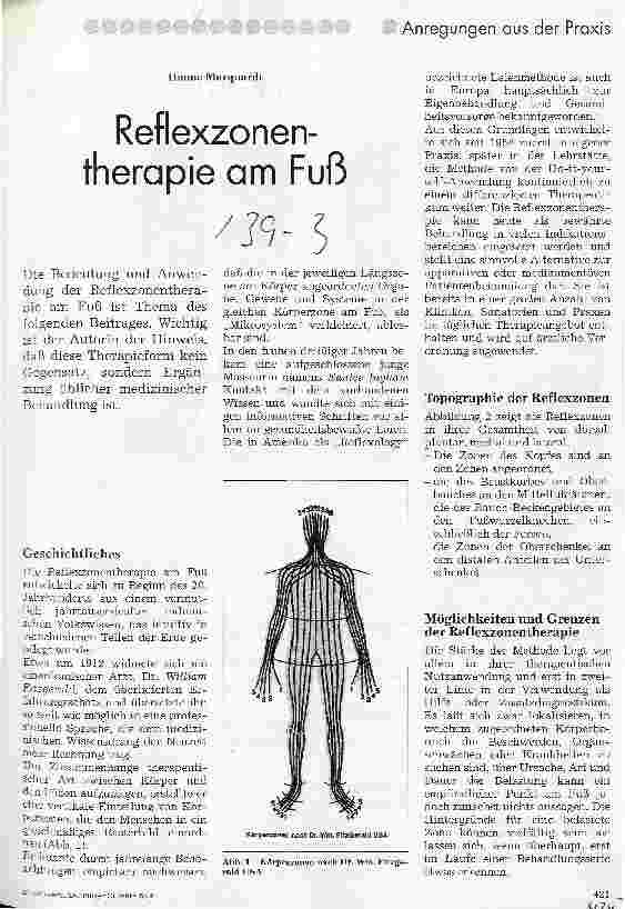 Vorschauseite 1: Reflexzonentherapie am Fuß