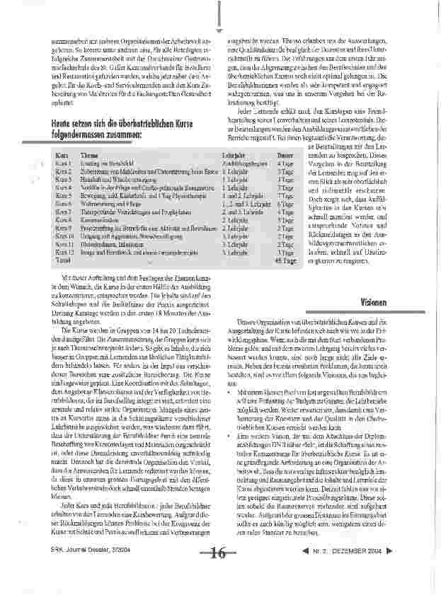 Vorschauseite 2: Zur Konzeptentwicklung der ÜK der OdA für Gesundheitsund Sozialberufe des Kantons St. Gallen, der beiden Appenzell und des Fürstentums Liechtenstein