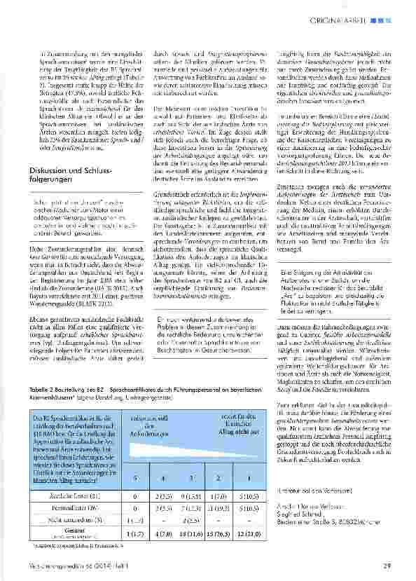 Vorschauseite 5: Entwicklung und Konsequenzen des Ärztemangels in Bayern