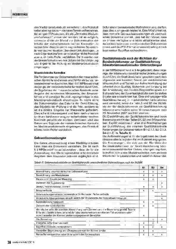 Vorschauseite 5: Dokumentationspflichten beim Betreiben von Medizinprodukten