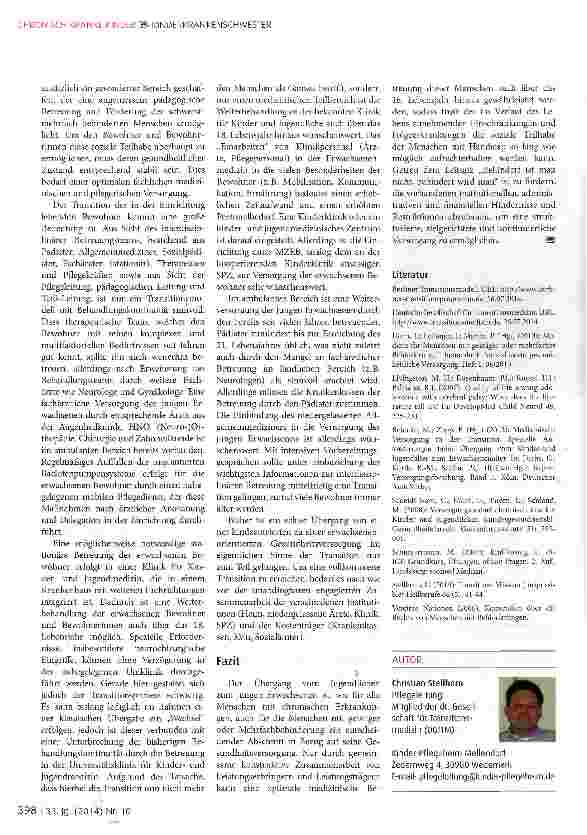 Vorschauseite 5: Transition in der Behindertenhilfe