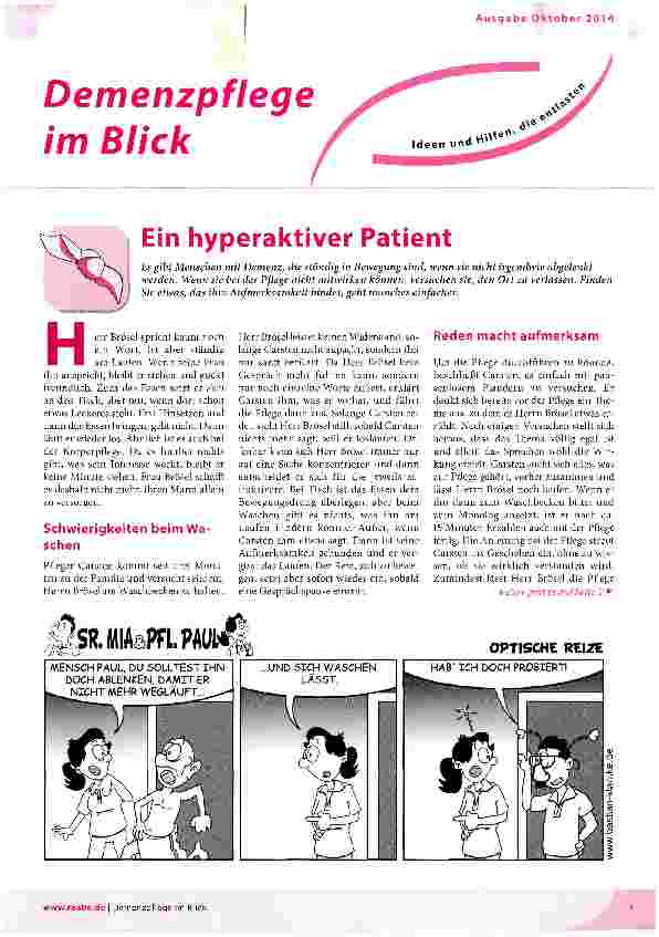 Vorschauseite 1: Ein hyperaktiver Patient
