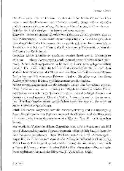 Vorschauseite 6: ICH HATTE WOHL AUCH SO EINEN ENGEL IN MEINEM LEBEN. SEELSORGEBEGEGNUNG IN EINEM PFLEGEHEIM