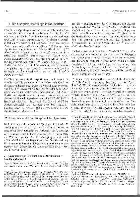 Vorschauseite 2: Großhandelsgenehmigung für Apotheken